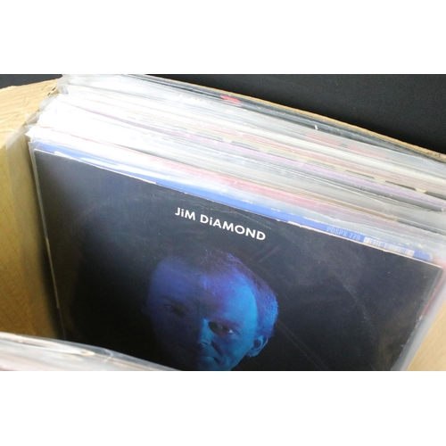 714 - Vinyl - Approximately 200 Rock and Pop 12” singles in 2 boxes to include: Japan, Lou Reed, Joy Divis... 