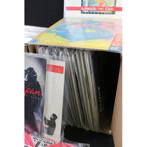 714 - Vinyl - Approximately 200 Rock and Pop 12” singles in 2 boxes to include: Japan, Lou Reed, Joy Divis... 