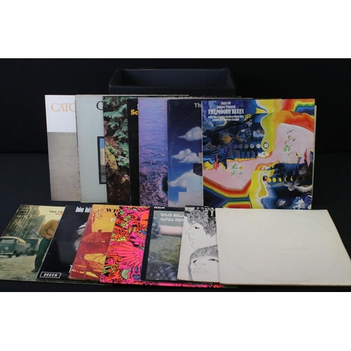 726 - Vinyl - 30 Rock & Pop LPs to include The Beatles x 2 including White Album (unnumbered side opener) ... 