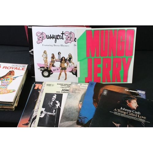 734 - Vinyl - Approx 40 Rock, Pop & Soul LPs to include Casino Royale Soundtrack (original UK pressing at ... 