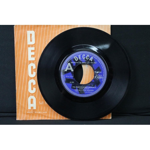 765 - Vinyl - The Rolling Stones - 19th Nervous breakdown original UK 7” demo promo on Decca Records F 123... 