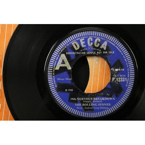 765 - Vinyl - The Rolling Stones - 19th Nervous breakdown original UK 7” demo promo on Decca Records F 123... 