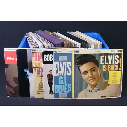 853 - Vinyl - Over 50 LPs & 4 box sets spanning genres and decades to include Elvis Presley, Bobby Vee, Mi... 