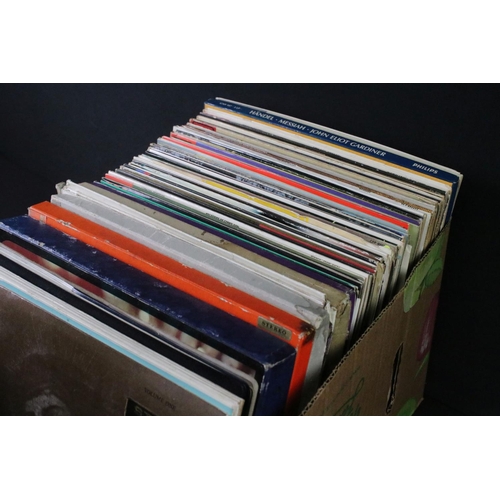 913 - Vinyl - Over 60 mainly classical LPs including box sets and Stereo examples.  At least Vg overall