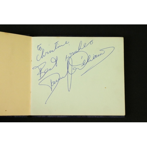 924 - Memorabilia - Autograph book containing various signatures to include Paul McCartney (dedicated 'To ... 