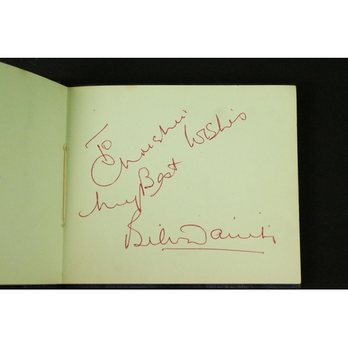 924 - Memorabilia - Autograph book containing various signatures to include Paul McCartney (dedicated 'To ... 