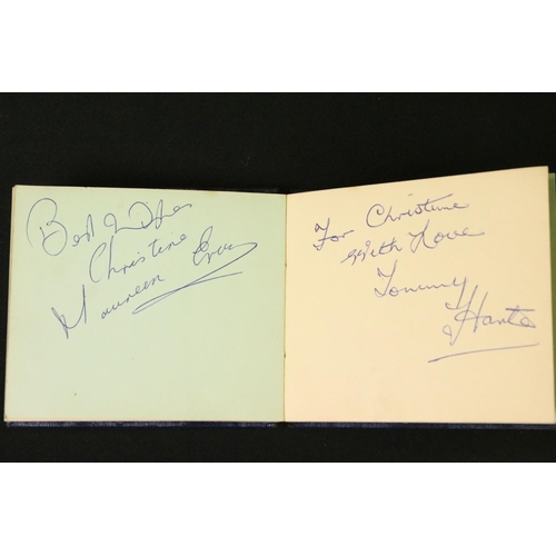 924 - Memorabilia - Autograph book containing various signatures to include Paul McCartney (dedicated 'To ... 