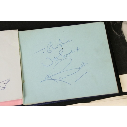 924 - Memorabilia - Autograph book containing various signatures to include Paul McCartney (dedicated 'To ... 