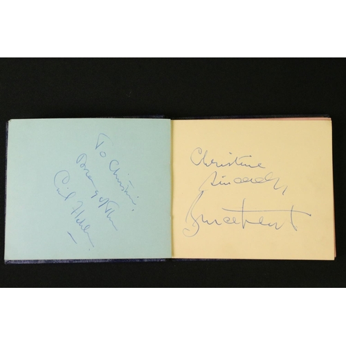 924 - Memorabilia - Autograph book containing various signatures to include Paul McCartney (dedicated 'To ... 