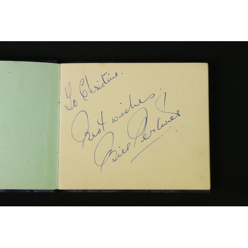 924 - Memorabilia - Autograph book containing various signatures to include Paul McCartney (dedicated 'To ... 