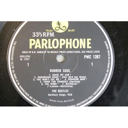 372 - Vinyl - The Beatles Rubber Soul (PMC 1267) Loud Cut pressing.  The Gramophone Co Ltd and Sold In UK ... 