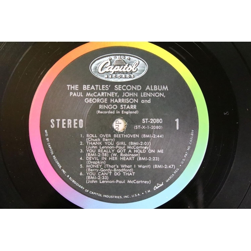 375 - Vinyl - 4 The Beatles LPs to include The Beatles Second Album (Capitol ST 2080) US pressing, Abbey R... 