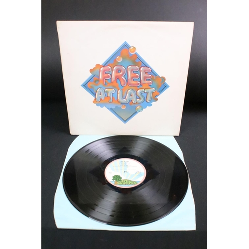 376 - Vinyl - 3 Free LPs to include Live (ILPS 9160 pink rim Island label), Free At Last (ILPS 9192 pink r... 