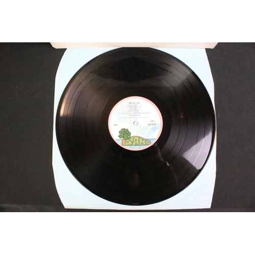 376 - Vinyl - 3 Free LPs to include Live (ILPS 9160 pink rim Island label), Free At Last (ILPS 9192 pink r... 