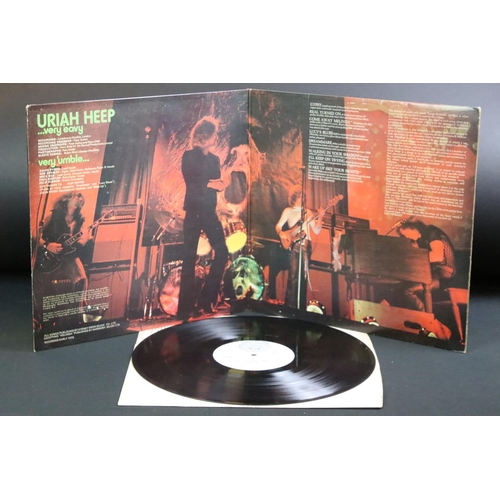 378 - Vinyl - Uriah Heep Very 'Eavy Very 'Umble LP on Vertigo Records 6360 006. Original UK 1st pressing l... 