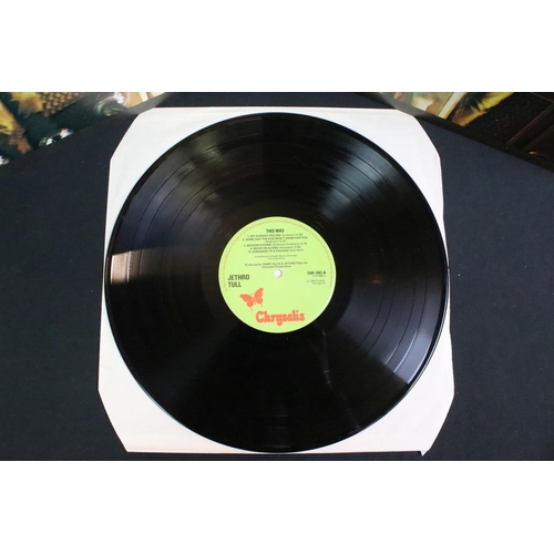 380 - Vinyl - 2 Jethro Tull LPs to include This Was (CHR 1041) green Chrysalis label, gatefold sleeve, and... 