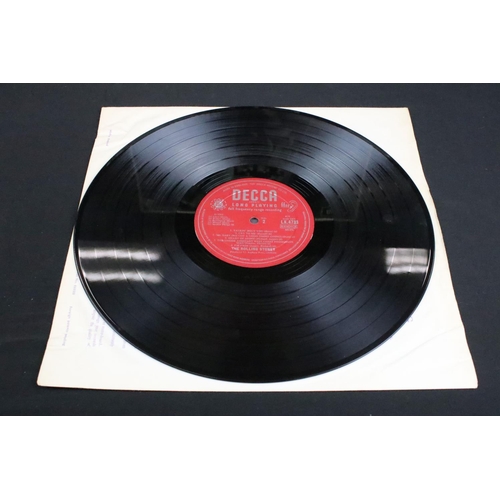 613 - Vinyl - 2 Rolling Stones LPs to include No.2 (LK 4661) red unboxed Decca label, Blind Man text, name... 