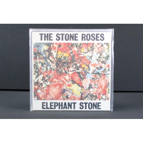 664 - Vinyl - 7 Stone Roses 12” singles Including 3 Demo Promos, to include: Fools Gold (UK 1989, ORE T DJ... 