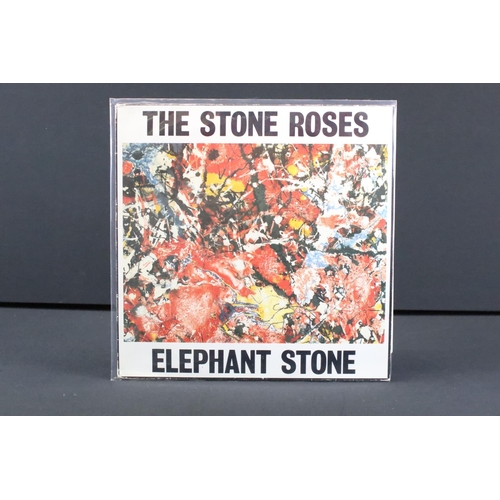 664 - Vinyl - 7 Stone Roses 12” singles Including 3 Demo Promos, to include: Fools Gold (UK 1989, ORE T DJ... 