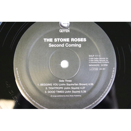 666 - Vinyl - 2 copies of The Stone Roses - The Second Coming, including: UK 1999 Limited Edition 180g Dou... 