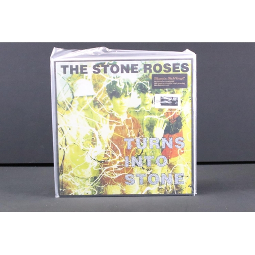 667 - Vinyl - 4 The Stone Roses albums to include: Turns To Stone (US 2015, Double album, Deluxe Edition, ... 