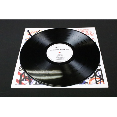 668 - Vinyl / Autograph - 2 copies of The Stone Roses – The Very Best Of The Stone Roses. One signed by Ia... 