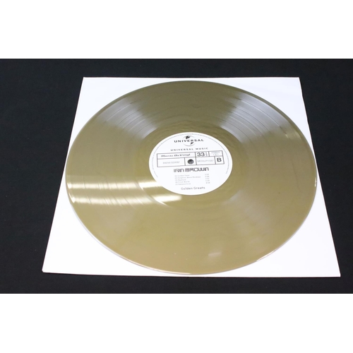 670 - Vinyl - 2 copies of Ian Brown – Golden Greats, Both UK 2016 Double Gold Vinyl albums, Gold stamped N... 