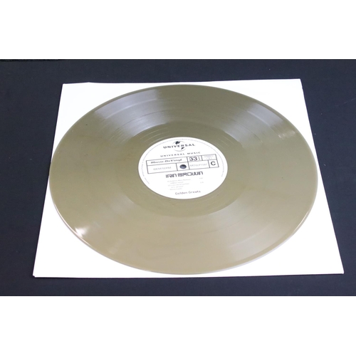 670 - Vinyl - 2 copies of Ian Brown – Golden Greats, Both UK 2016 Double Gold Vinyl albums, Gold stamped N... 