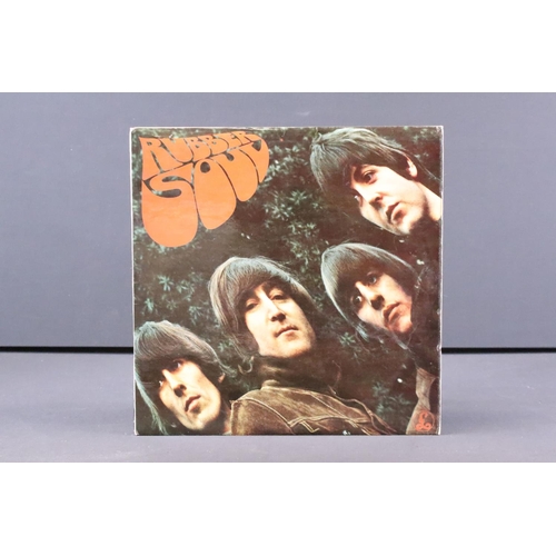 180 - Vinyl - 8 Beatles & members LPs including Rubber Soul (Loud Cut 1 / 1 matrices), Let It Be (green ap... 