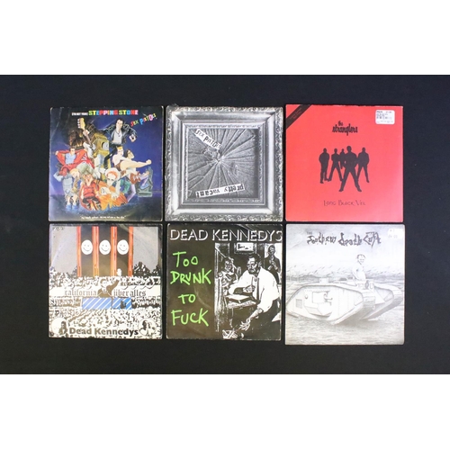 243 - Vinyl - 38 Punk and New Wave 7” singles to include: Sex Pistols x 2, The Clash, The Stranglers x 3 (... 