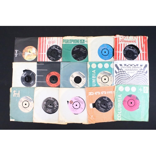 246 - Vinyl - 36 Mod / Beat / Psych singles including rarities, to include: John’s Children - Desdemona (w... 