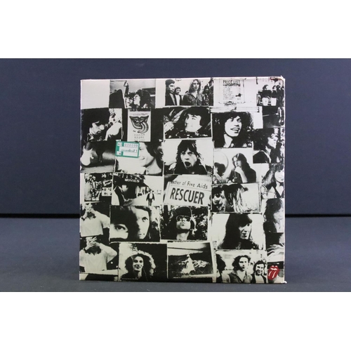 466 - Vinyl - 4 Rolling Stones LPs to include Exile On Main Street (US Pressing COC212900 postcards presen... 