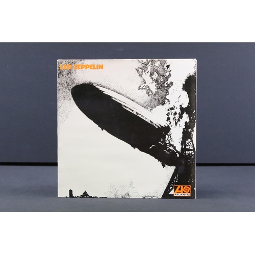 469 - Vinyl - 4 Led Zeppelin LPs to include One (K40031) orange/green label, Two (K40037) orange/green lab... 