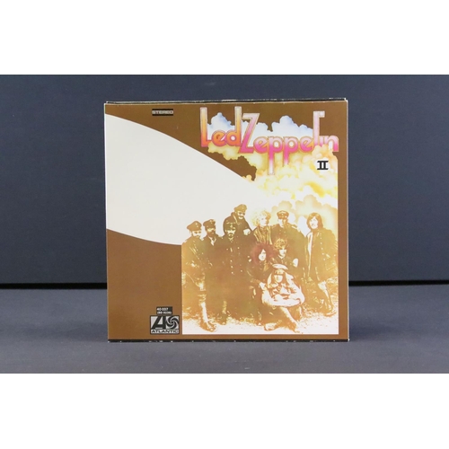 469 - Vinyl - 4 Led Zeppelin LPs to include One (K40031) orange/green label, Two (K40037) orange/green lab... 