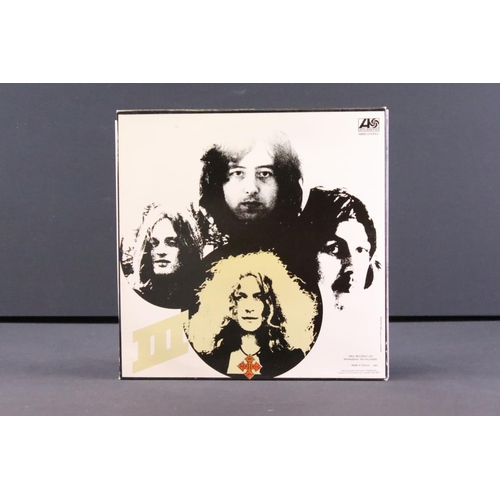 469 - Vinyl - 4 Led Zeppelin LPs to include One (K40031) orange/green label, Two (K40037) orange/green lab... 