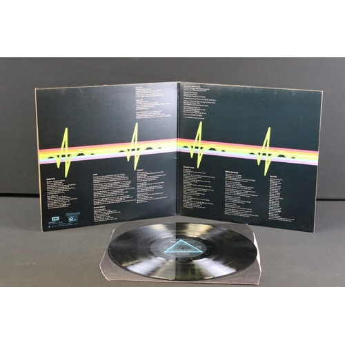 473 - Vinyl - Pink Floyd Dark Side Of The Moon (SHVL 804).  Gatefold sleeve, black inner, 2 posters, 2 pos... 