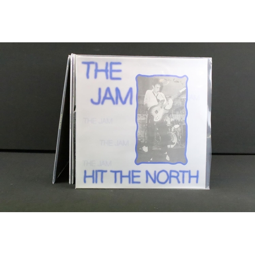 652 - Vinyl - 4 Private pressing albums by The Jam and related to include: Hit The North Live 1980 (Light ... 