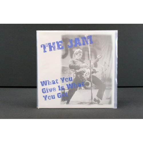 652 - Vinyl - 4 Private pressing albums by The Jam and related to include: Hit The North Live 1980 (Light ... 