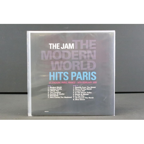 652 - Vinyl - 4 Private pressing albums by The Jam and related to include: Hit The North Live 1980 (Light ... 