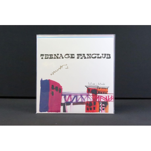 655 - Vinyl / Autographs - 7 Teenage Fanclub album, 6 of which are signed by member Norman Blake, to inclu... 