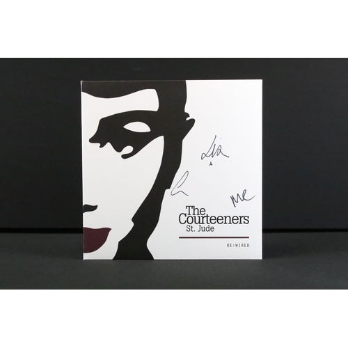 657 - Vinyl / Autographs - The Courteeners - St. Jude Re:Wired. Original UK 2018, Limited Edition Picture ... 