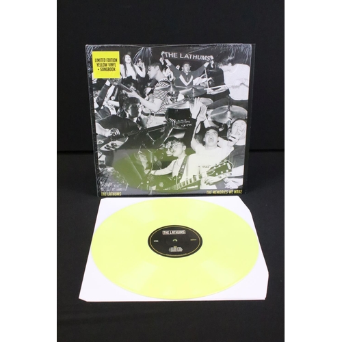 662 - Vinyl - The Lathums – The Memories We Make.  UK 2020, Limited Edition Yellow Vinyl + Songbook, Moder... 