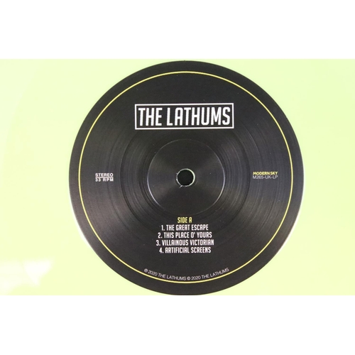 662 - Vinyl - The Lathums – The Memories We Make.  UK 2020, Limited Edition Yellow Vinyl + Songbook, Moder... 