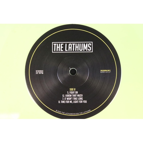 662 - Vinyl - The Lathums – The Memories We Make.  UK 2020, Limited Edition Yellow Vinyl + Songbook, Moder... 