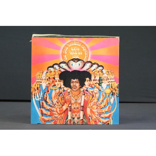 188 - Vinyl - 9 Jimi Hendrix LPs to include Electric Ladyland (Track Records white print), Axis Bold As Lo... 