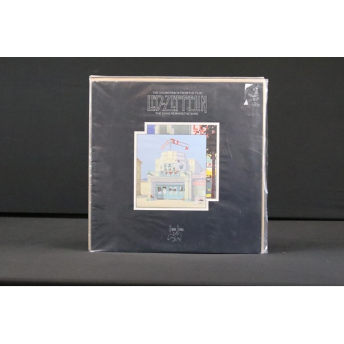 189 - Vinyl - 6 Led Zeppelin UK pressing LPs to include Led Zeppelin II (Atlantic 588 198) Plum labels wit... 