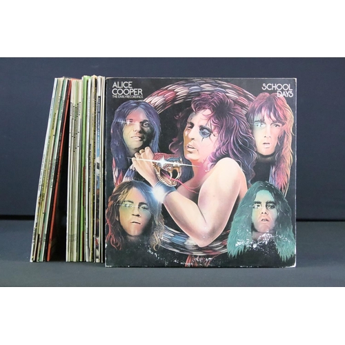 491 - Vinyl - Approx 25 Rock & Pop LPs, mainly compilations featuring 60s artists, also Alice Cooper, The ... 