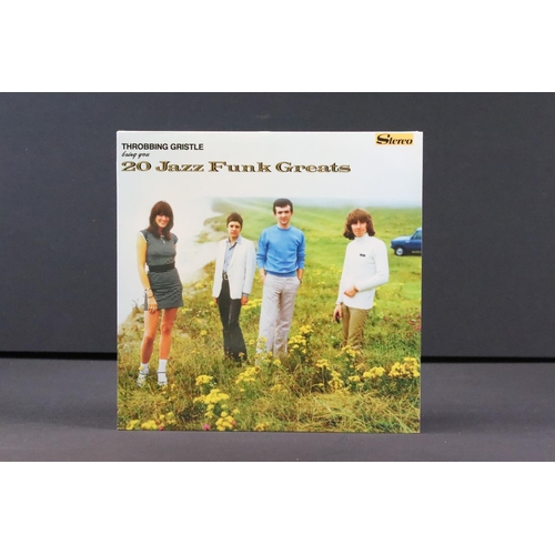 546 - Vinyl - Industrial - Throbbing Gristle / Chris & Cosy, 9 albums to include : Throbbing Gristle - The... 