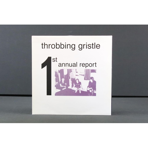 546 - Vinyl - Industrial - Throbbing Gristle / Chris & Cosy, 9 albums to include : Throbbing Gristle - The... 