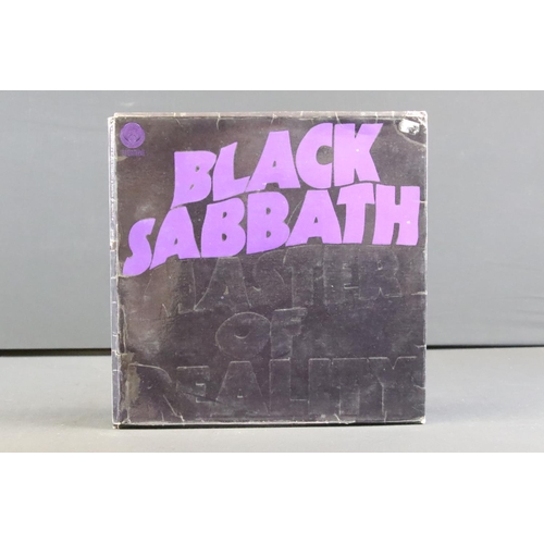 551 - Vinyl - 5 Black Sabbath LPs to include self titled (Vertigo V06, large swirl label, swirl inner) Vg+... 